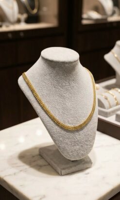 Maison Accessoire - Collier a chaîne doré